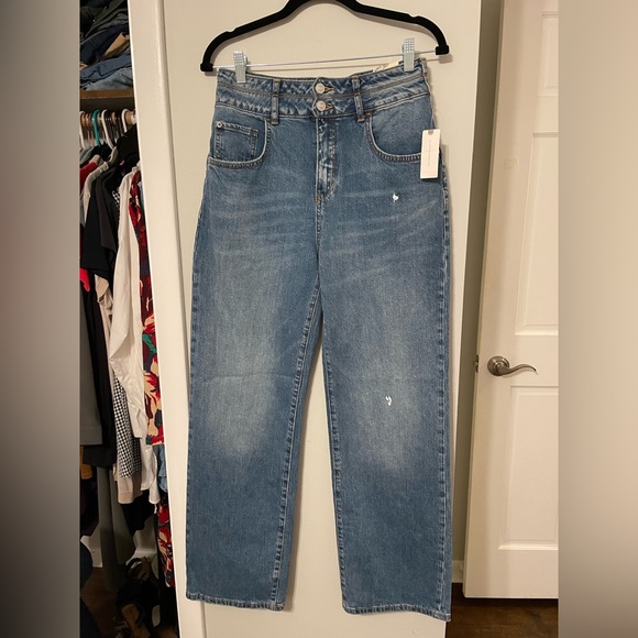 Anthropologie Pilcro Women’s High Rise Wide Leg Jean, size 27 - Picture 2 of 10